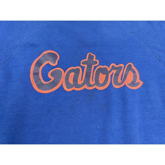 Vintage Florida Gators Sweatshirt Adult XL Mens Blue‎ Crewneck Football Tultex - Picture 5 of 14